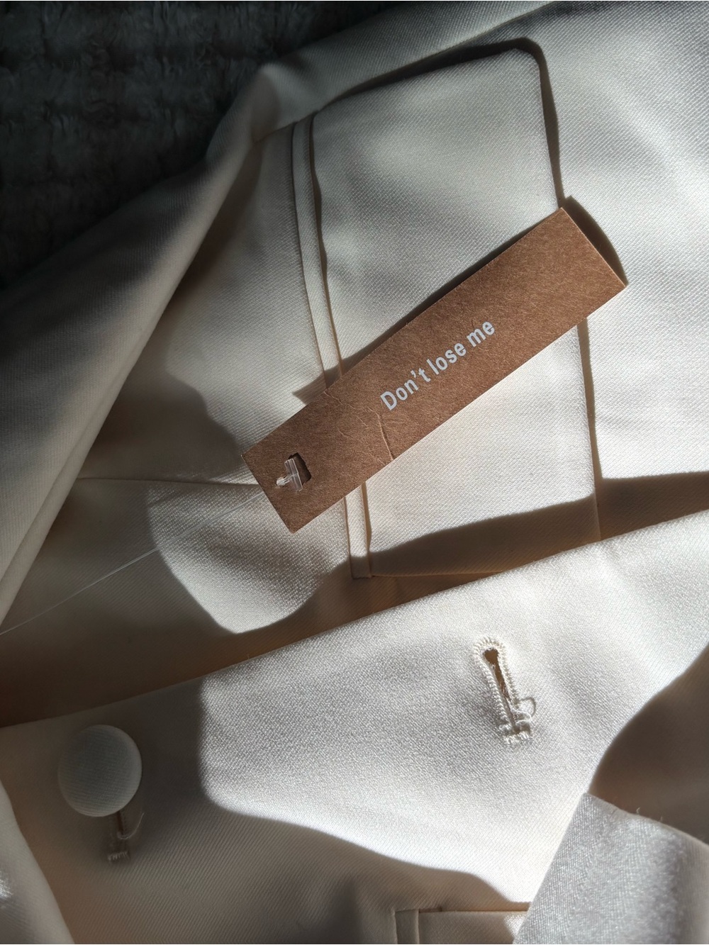 Few Moda x Sara Walker Tailored Cream Blazer - Picture 10 of 11